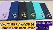 Vivo T1 5G/Y75 5G Silicone Case / Vivo T1 5G/Y75 5G Case Cover / Vivo T1 5G/Y75 5G Camera Lens Case