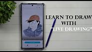 Learn To Draw On Your Galaxy Note with LIVE DRAWING