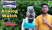 Sonata Mens Analog Watch Unboxing | Flipkart | Best Mens Analog Watch | Details In Hindi 🔥🔥