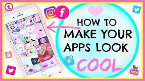 How To Make Your Apps Look Cool NO Jailbreak! | Make Your Apps PINK