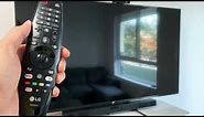 How to turn ON/OFF LG TV without a remote control!