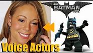 "The LEGO Batman Movie"(2017) Voice Actors and Characters