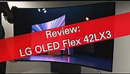 LG OLED Flex TV (42LX3) review - is screen flexibility worth it?