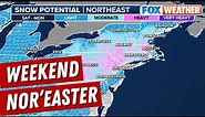 Biggest Snowstorm In Nearly 2 Years, A Nor'easter, Targets East Coast, I-95 Corridor
