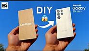 DIY Samsung Galaxy S24 Ultra with Cardboard | Bi | 2024