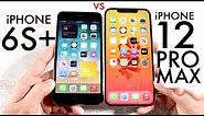 iPhone 12 Pro Max Vs iPhone 6S Plus! (Comparison) (Review)