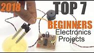 Top 7 Simple Electronics Projects For Beginners