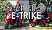 E-Trike Elektromobil Probefahrt - Seniorenmobil 3 Rad in Aktion von Rolektro