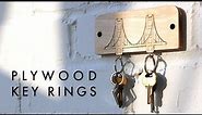 Plywood Key Rings | LASER CUT
