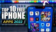 Best FREE iPhone Apps 2022