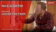 Using Loctite Tite Foam to Seal Gaps and Cracks