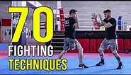 ALL FIGHTING TECHNIQUES YOU MUST KNOW