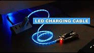 This LED Charging Cable Visualizes Electricity Flowing To Your Phone