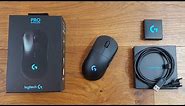 Logitech G PRO Wireless BEST WIRELESS GAMING MOUSE Unboxing and Complete Setup