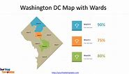 Washington DC map - Free PowerPoint Template