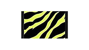 Wildflower Limited Edition Cases Compatible with iPhone XR (Neon Yellow Zebra)