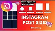 Instagram Post size width and height | instagram photo size ratio