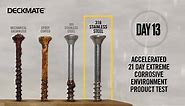 DECKMATE Marine Grade Stainless Steel #8 X 2 in. Wood Deck Screw 1lb (Approximately 110 Pieces) 867120