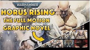40K- Horus Rising the FULL epic saga: A Motion Graphic Novel. Warhammer 40K Lore.