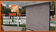 Outdoor Movie Theater with @LivingtoDIYwithRachelMetz | The Home Depot DIY On-Trend Workshops