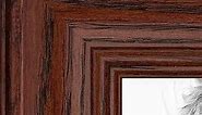 ArtToFrames 13x13 inch Cherry stain on Solid Red Oak Wood Picture Frame, 2WOM0066-59504-YCHY-13x13