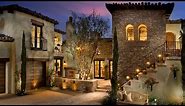 Charming Italian Style Home Inspired by a Tuscan Farm House Village | Mediterranean Architecture