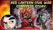 Red Lanterns Civil War Part 1 "Atrocities" - Complete Story | Comicstorian