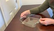 Classic Pyrex Clear Glass 8 x 8 inch Square Baking Dish