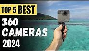 Top 5 Best 360 Cameras Of 2024 || 360 Camera Review