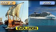 EVOLUTION OF SEA TRAVEL - SHIPS from 4000 BC to Present