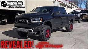 LIFTED 2019+ RAM 1500 REBEL 4" BDS Suspension Lift & 35" Tires