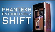 ROSE GOLD Custom MINI ITX Water Cooled Gaming PC Phanteks Enthoo Evolv Shift Z590 i9 11900K RTX 3080