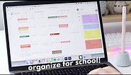 4 ways to organize for school *easy & free*