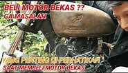 Tips Beli Motor Bekas