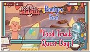 Food Truck Quest Day 1 - BONFYRE FEST - Summer Event - Good Pizza Great Pizza