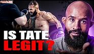 FRAUD?!?! Is Andrew Tate LEGIT at KICKBOXING? | MIGHTY MOUSE BREAKDOWN!