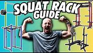 The Squat Rack Guide: How To Choose a Power Rack For Home Gym!