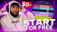The best way to START making beats (FOR FREE)