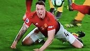 Phil Jones pulls another famous comedy face as Wolves score shock winner against Man Utd