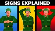 Military / Army Hand Signs Explained (Signals & What Do They Mean)