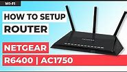 ✅ How to Setup NETGEAR R6400 | NETGEAR AC1750 Smart WiFi Router 802.11ac Dual Band Gigabit