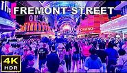 [4K HDR] Fremont Street Las Vegas Walking Tour | 2023 | Las Vegas, Nevada USA