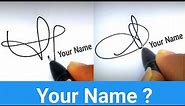 ✔️ Stylist Signature | How To Draw Your Own Amazing Signature