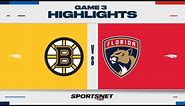 NHL Game 3 Highlights | Bruins vs. Panthers - April 21, 2023