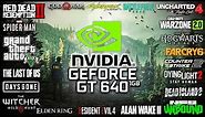 GeForce GT 640 in 2023 - Test in 26 Games