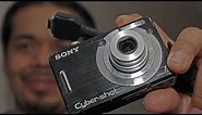 How to use Sony cybershot dsc w55 digital camera as webcam tutorial