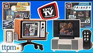 WORLD'S SMALLEST TV! Tiny TV Classics from Basic Fun! (ft. Back to the Future + FRIENDS)