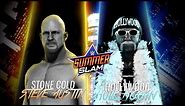 WWE 2K20: "Stone Cold" Steve Austin vs Hollywood Hulk Hogan - Summerslam (Custom Promo & Match)