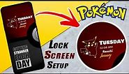 Pikachu Lock Screen Setup & Customization | Pokemon Setup | Change Lock Screen Style On Any Android