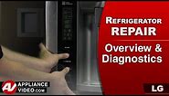 LG LFX25974ST Refrigerator - Overview and Diagnostic Mode